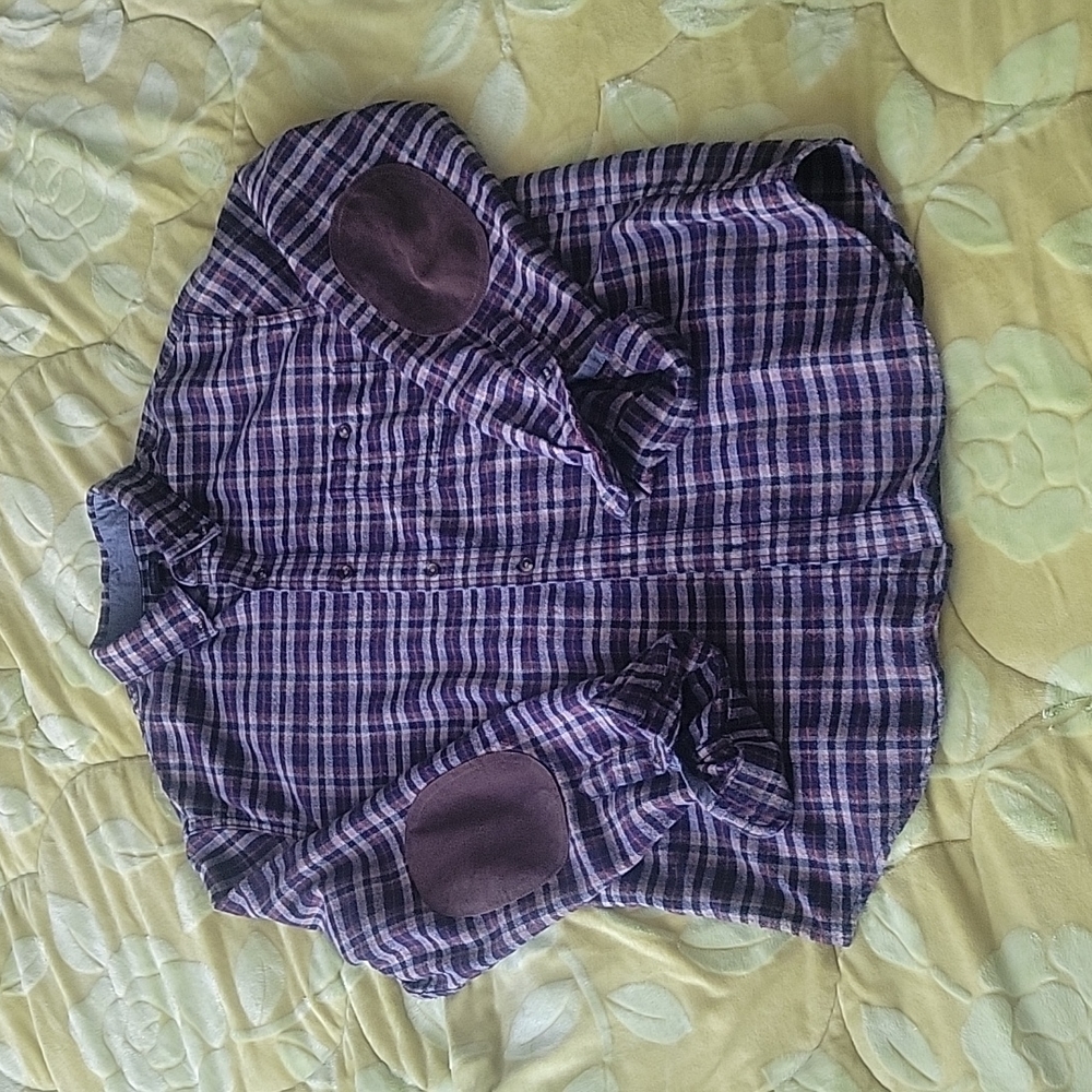 J.Crew bottom down with wool, elbow patches